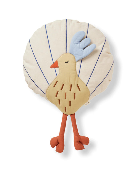 Cojín pavo real Peacock · Ferm Living