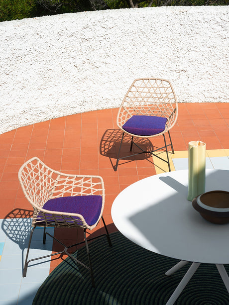 Silla de comedor con brazos Cut 910/PR de exterior