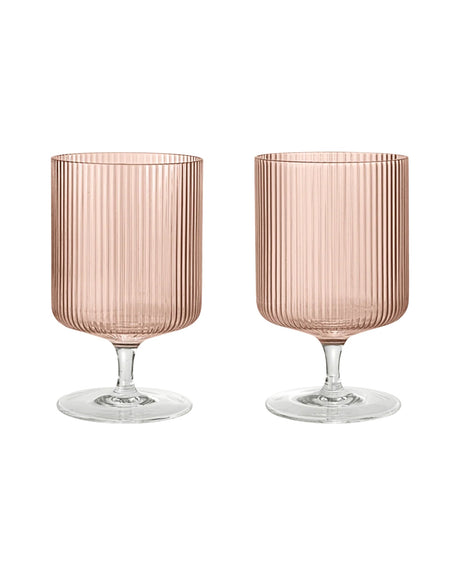 Copas de vino Ripple set de 2 · Ferm Living