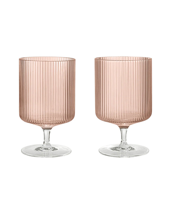 Copas de vino Ripple set de 2 · Ferm Living