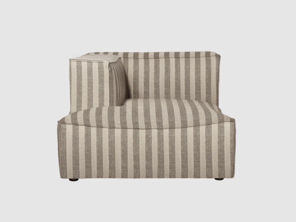Catena Sofa Chaise Longue Left L600 - Louisiana Sand/Off-White