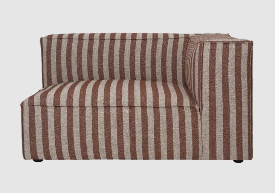 Catena Sofa Armrest Right L401 - Louisiana Sand/Chocolate