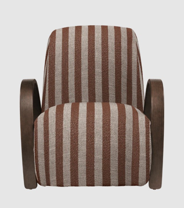Buur Lounge Chair - Louisiana Sand/Chocolate
