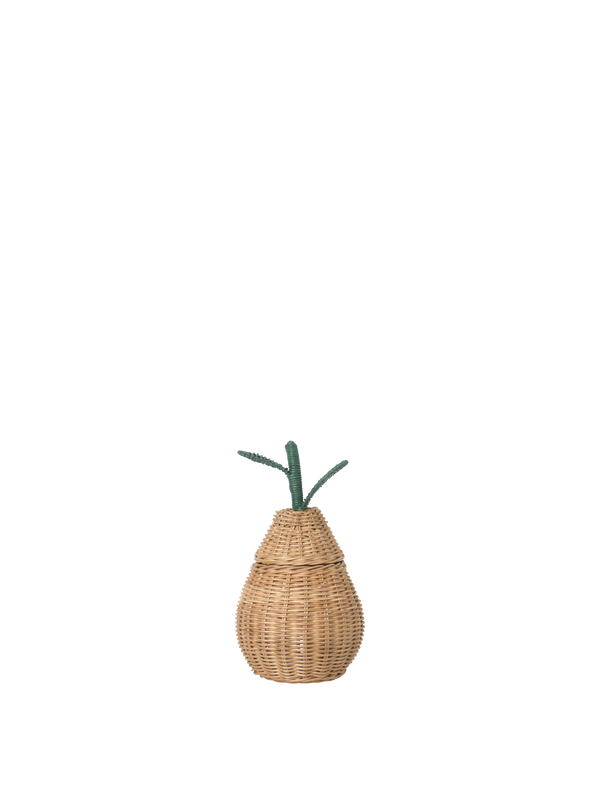 Cesta trenzada Pear S natural · Ferm Living
