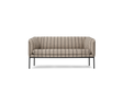 Turn 2 plazas Pasadena Sand/Black · Ferm Living · vista frontal