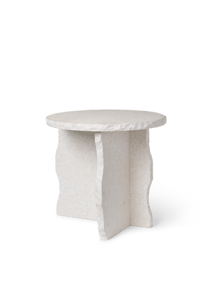 Mesa escultórica Mineral · Ferm Living