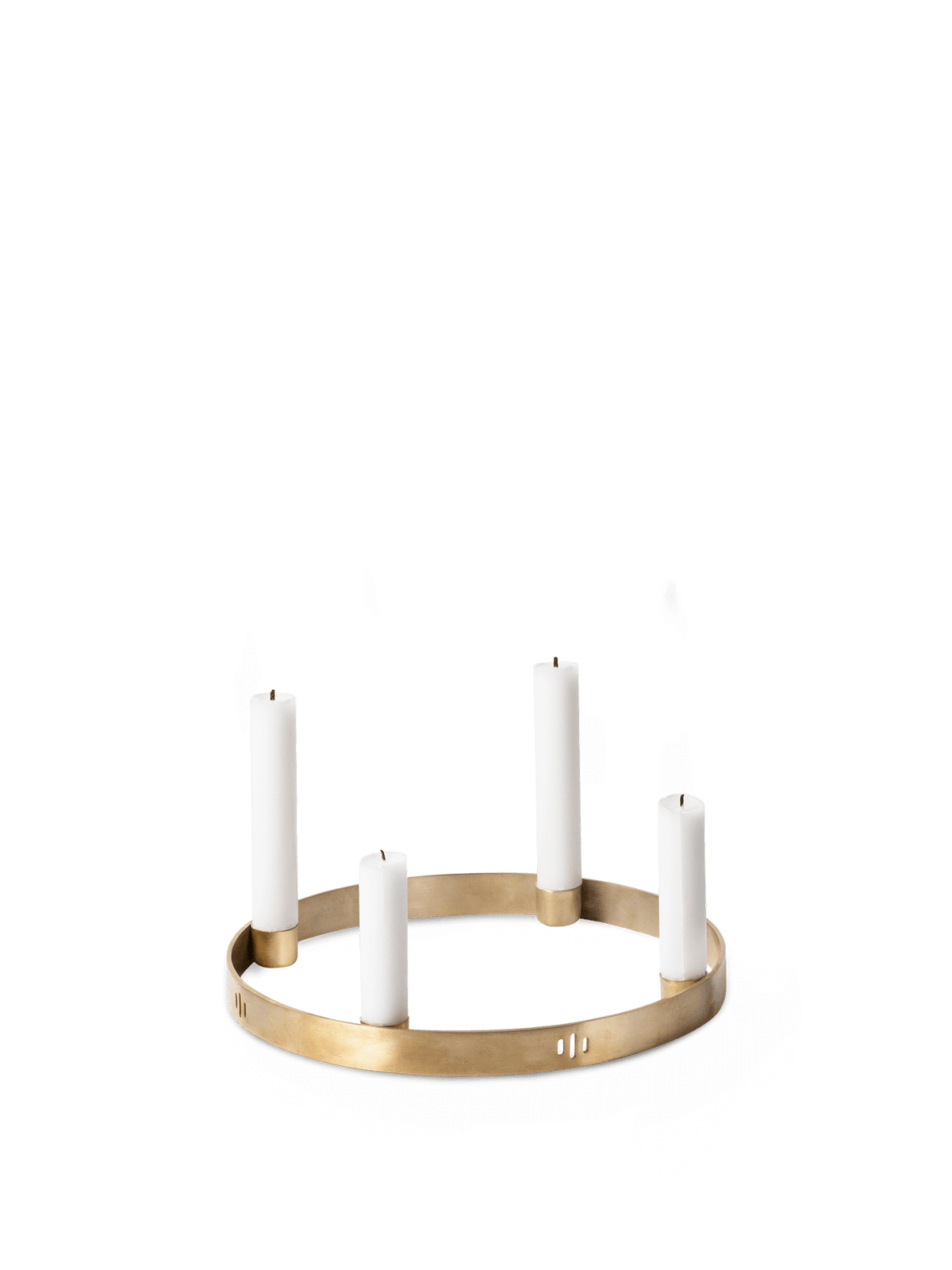 Portavelas Circle · Ferm Living · Small · Brass