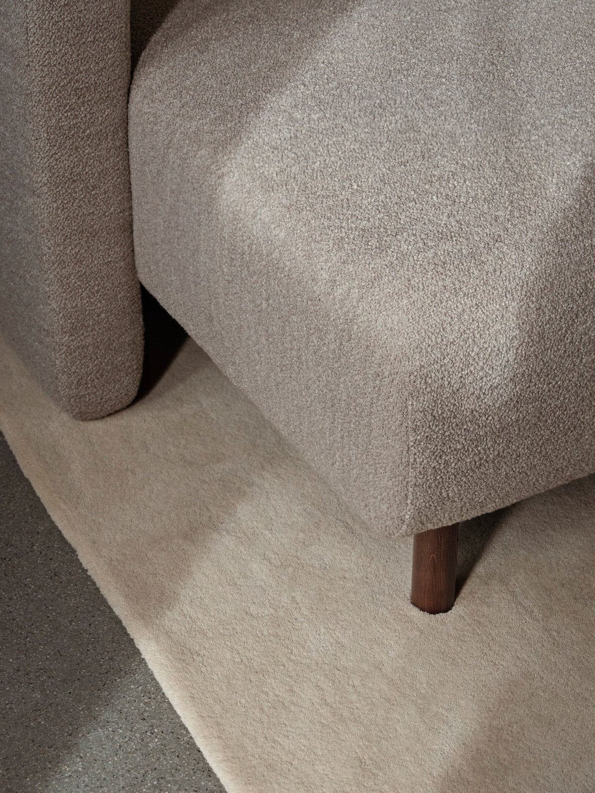 Módulo chaise longue derecho Dase de Ferm Living