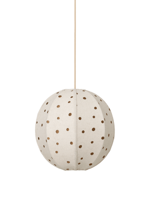 Pantalla textil bordada Dots · Ferm Living