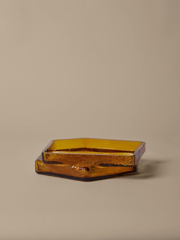 Centro de mesa Muro ámbar reciclado · Ferm Living