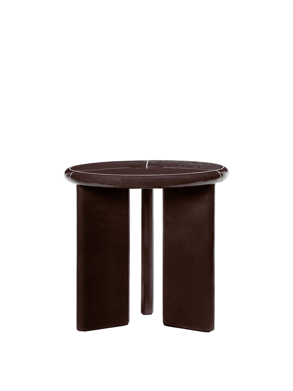Mesa auxiliar Deya marrón castaño · Ferm Living