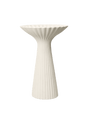 Cuenco con pedestal Fountain marfil · Ferm Living