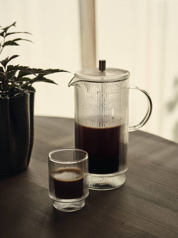 Cafetera de émbolo Ripple transparente · Ferm Living Default Title