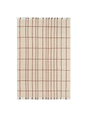 Alfombra Sen pergamino/castaño · Ferm Living