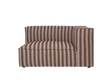 Módulo sofá Catena reposabrazos derecho L401 Louisiana arena/chocolate · Ferm Living