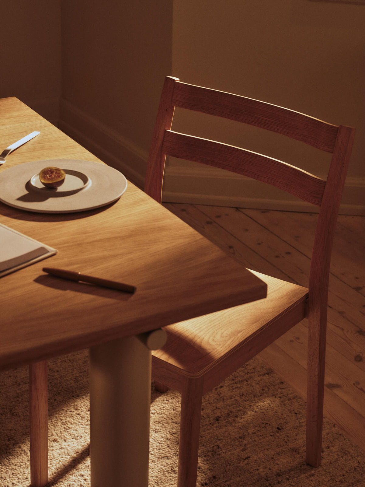 Dining chair Boda natural oak · Ferm Living