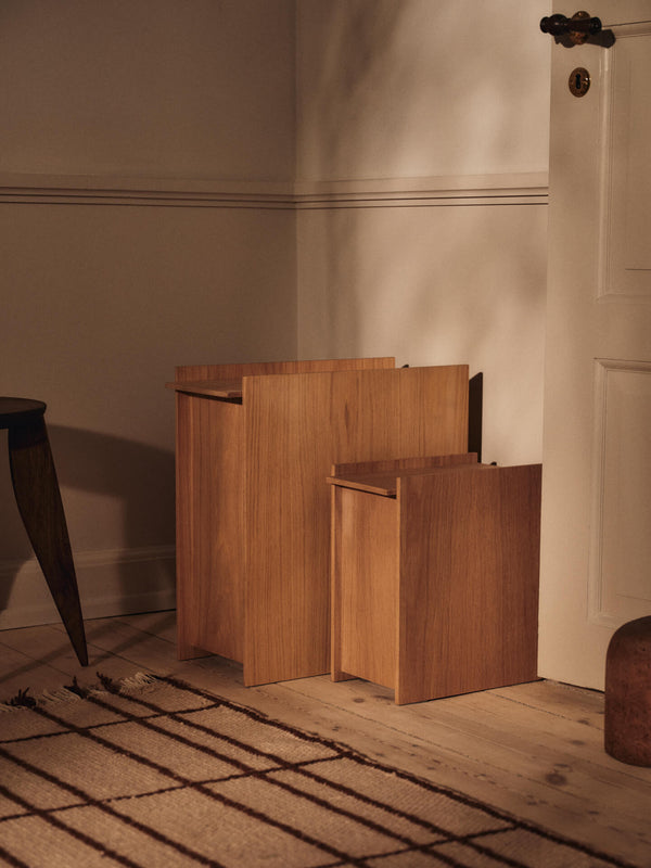 Cubo de madera Sama de Ferm Living