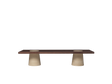 Mesa de centro Grova travertino · Ferm Living