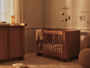 Lámpara de mesa Skye natural/bronce · Ferm Living