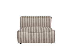 Módulo sofá Catena central L100 Louisiana arena/blanco roto · Ferm Living