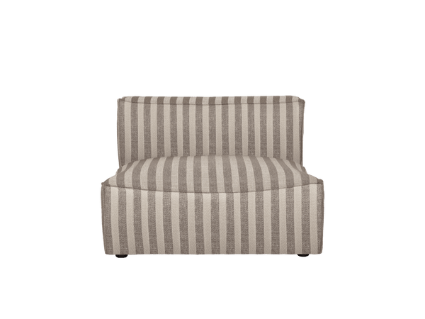 Módulo sofá Catena central L100 Louisiana arena/blanco roto · Ferm Living