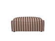 Puf rectangular Catena L501 Louisiana arena/chocolate · Ferm Living