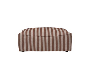 Puf rectangular Catena L501 Louisiana arena/chocolate · Ferm Living