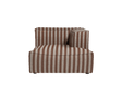 Módulo sofá Catena chaise longue derecha L601 Louisiana arena/chocolate · Ferm Living