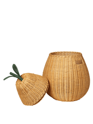 Cesta trenzada Pear S natural · Ferm Living