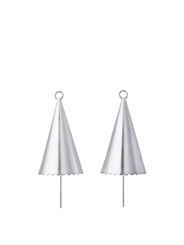 Campanas Cone Bell · Ferm Living · Silver