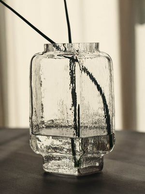 Vaso Mokuri · Ferm Living Clear · H25