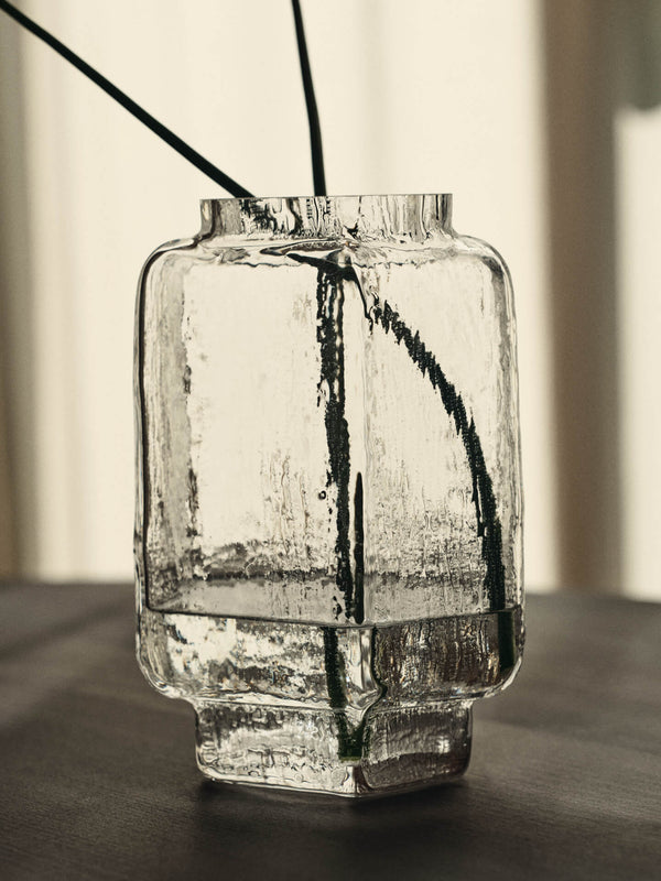 Vaso Mokuri · Ferm Living Clear · H25