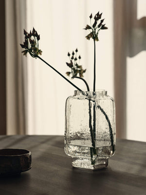 Vaso Mokuri · Ferm Living Clear · H25