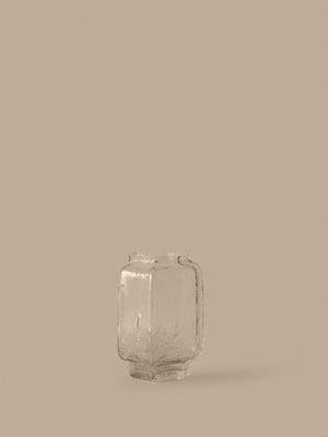 Vaso Mokuri · Ferm Living Clear · H25