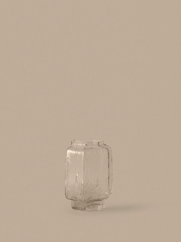 Vaso Mokuri · Ferm Living Clear · H25