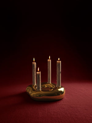Portavelas de anillo Bellure · Ferm Living · ambiente