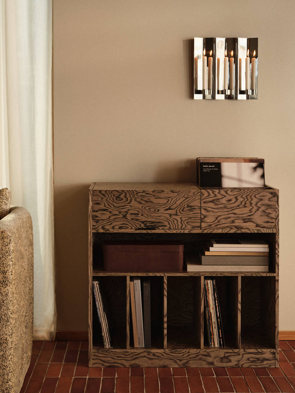Portavelas de pared triple Eddy de Ferm Living