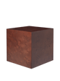 Mesa auxiliar cubo Burl de Ferm Living