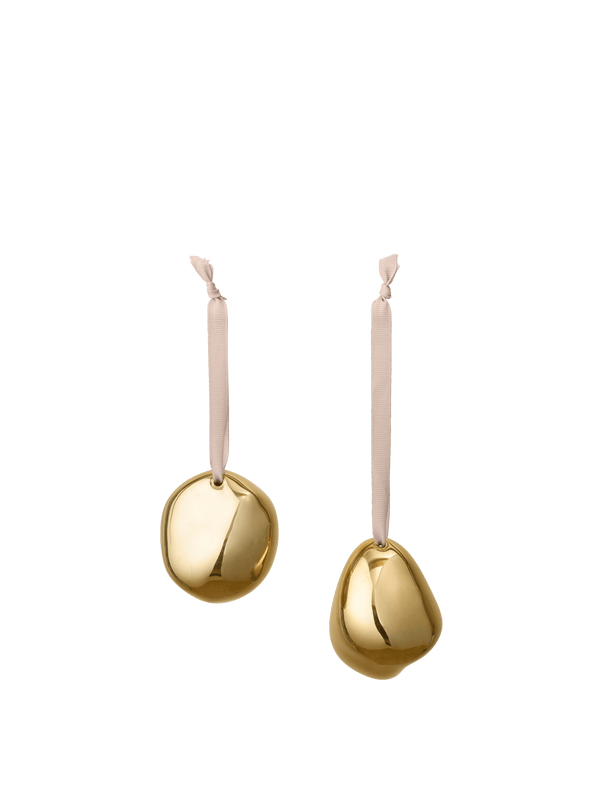 Bolas de Navidad Bellure · Ferm Living · Brass Finish