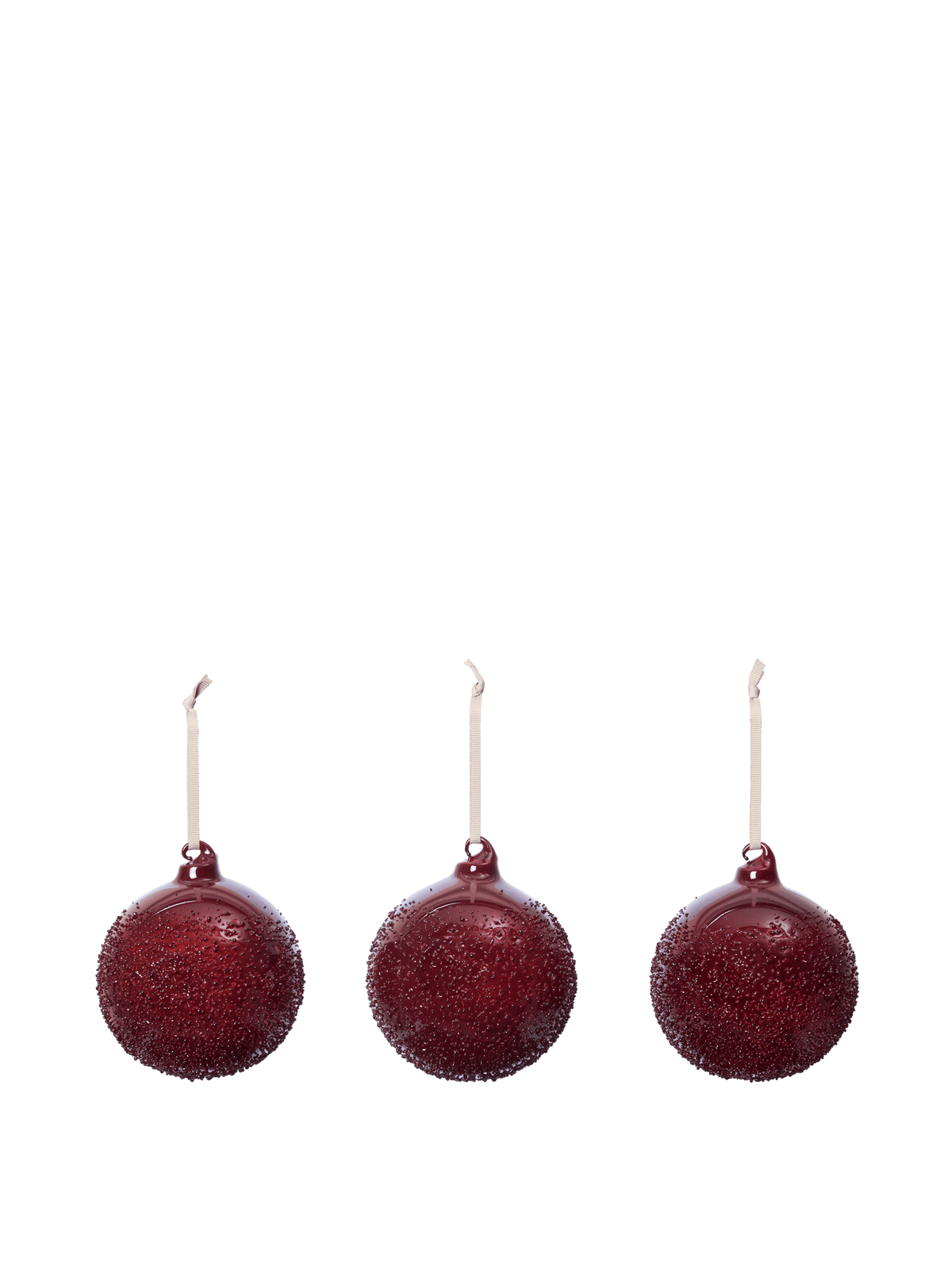 Bolas de cristal Flurry · Ferm Living · Large Picante Red