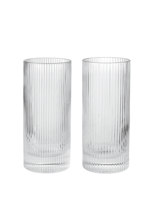 Vasos highball Ripple de Ferm Living