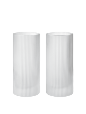Vasos highball Ripple de Ferm Living