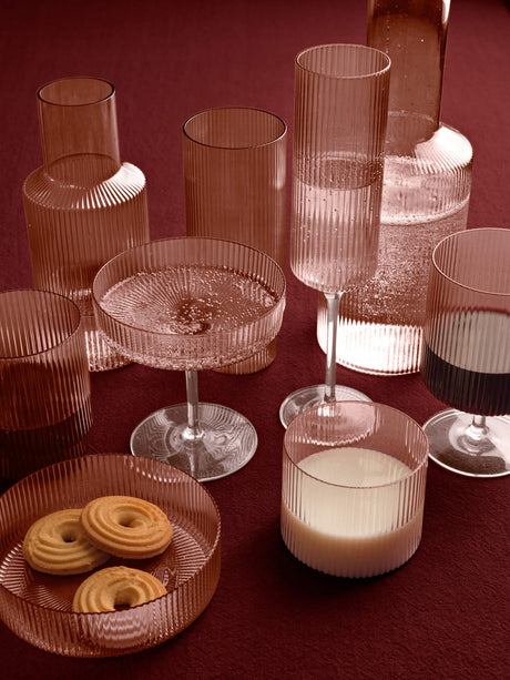 Vasos bajos Ripple de Ferm Living