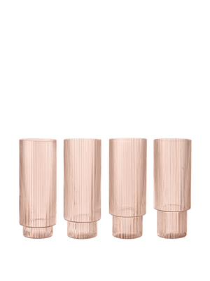 Vasos altos Ripple de Ferm Living