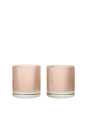 Vasos Ripple Tumbler de Ferm Living