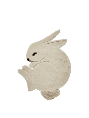 Alfombra tufting Rabbit · Ferm Living Off-White