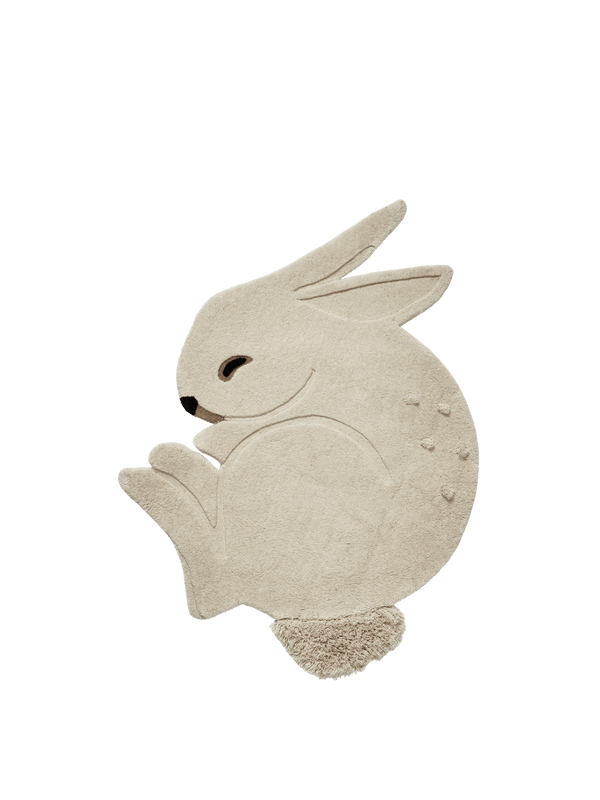 Alfombra tufting Rabbit · Ferm Living Off-White