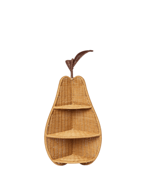 Estante esquinero trenzado Pear
