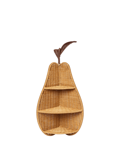 Estante esquinero trenzado Pear