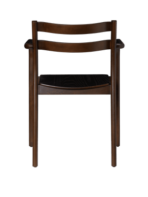 Silla de comedor Boda con brazos · Ferm Living Dark Stained Beech